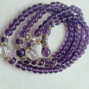 Beaded Buddha Meditation/Prayer Bracelet Necklace